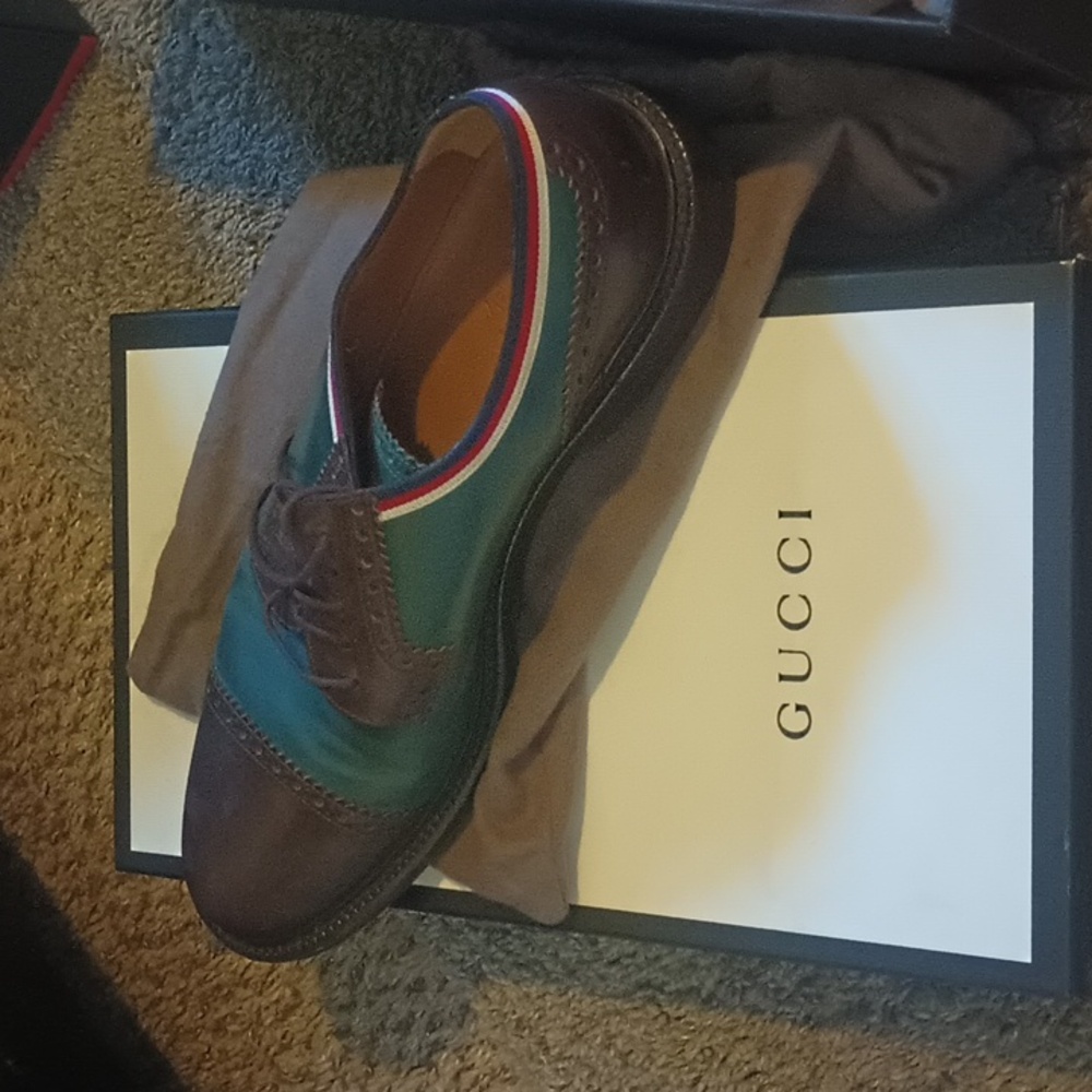 Gucci Spirit Gross Grain shoes 10.5